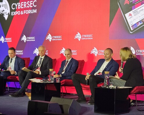 zdjęcie podczas panelu Michała Szczerbowskiego