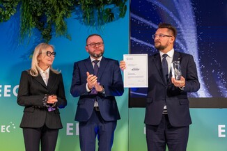 zdjęcie wykonane podczas wręczania nagród