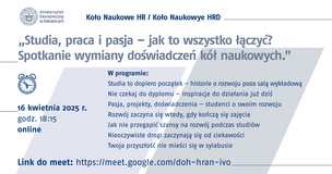 grafika promocyjna, treść w newsie