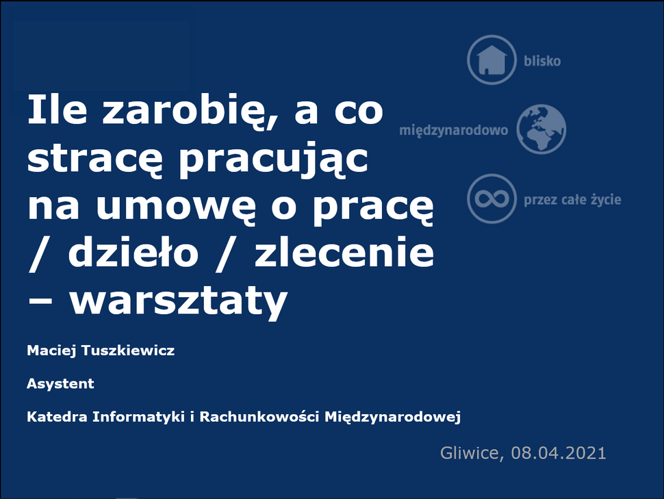 Warsztaty dla uczniów I LO w Gliwicach