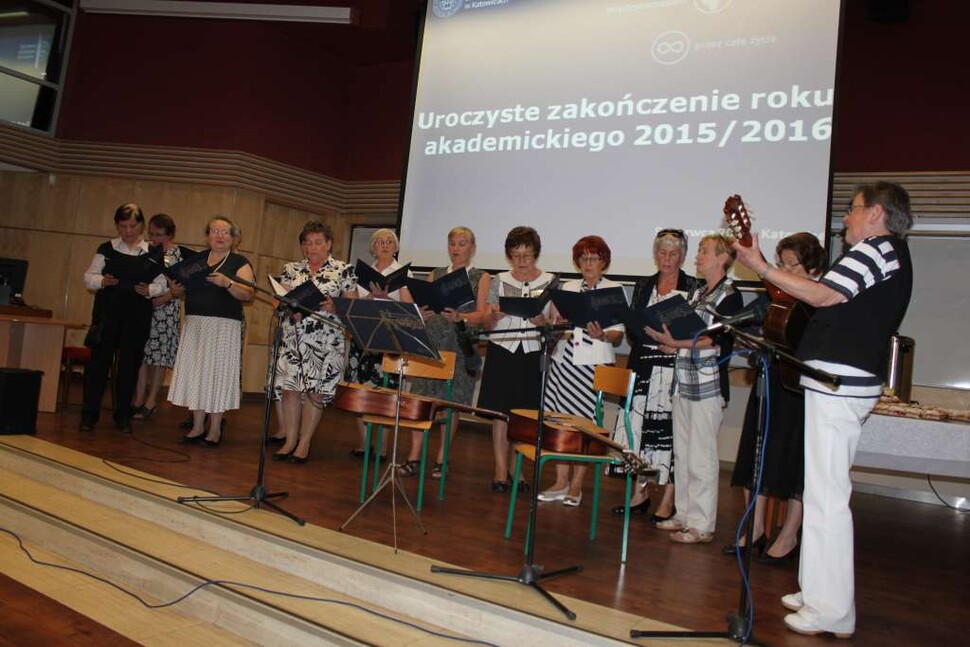 Zakończenie roku Uniwersytetu Trzeciego Wieku