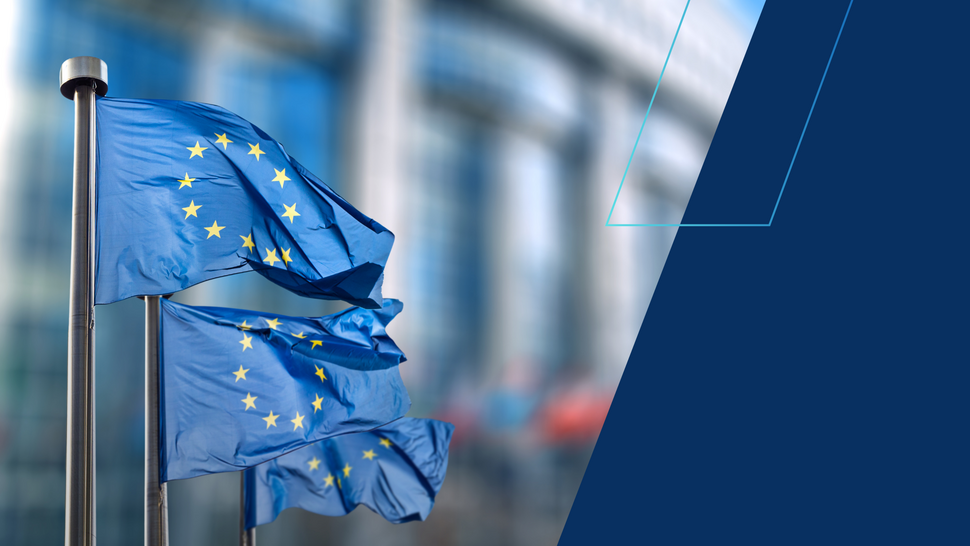 grafika ozdobna - flagi Unii Europejskiej