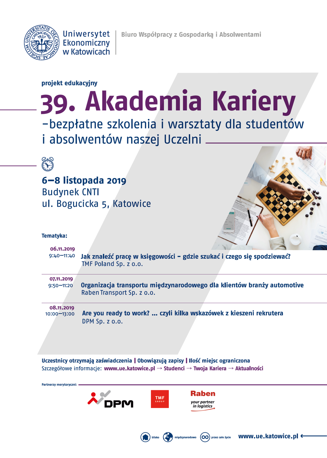 39. Akademia Kariery| Ekonomiczny w Katowicach