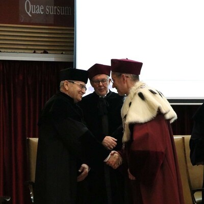 Uroczyste odnowienie doktoratu prof. Andrzeja Klasika