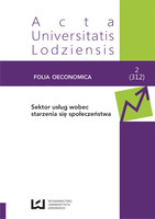 Acta Universitatis Lodziensis. Folia Oeconomica - publisher's website