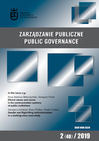 Zarządzanie Publiczne / Public Governance - publisher's website