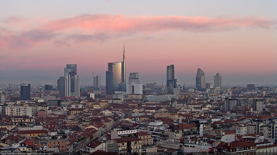 Panorama Mediolanu ze strony IFCS'2026