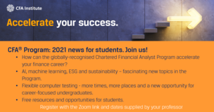 Picture shows an information poster about the program.