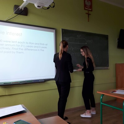 Wizyta studentów w LO w Żorach