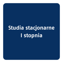 studia stacjonarne I stopnia