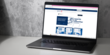 laptop wyświetlający nowy wygląd strony UEKatowice