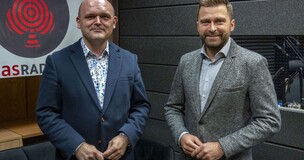 prof. Głód oraz Marek Kiczka