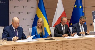 uczestnicy podpisania porozumienia dotyczącego edukacji ekonomicznej 