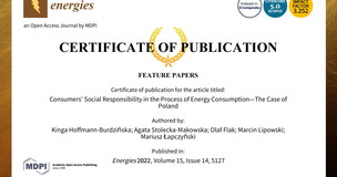 Certyfikat publikacji