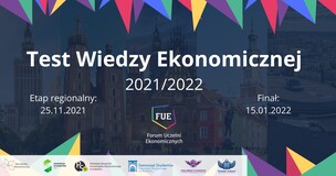Test Wiedzy Ekonomicznej 2021/2022 - grafiika