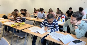 studenci podczas warsztatów