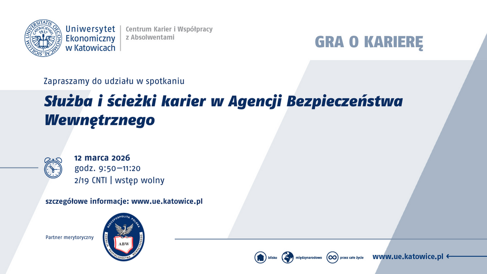 Spotkanie pt. Ścieżki kariery w strukturach Agencji Bezpieczeństwa Wewnętrznego