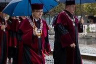 Prorektor prof. Nowak w Orszaku
