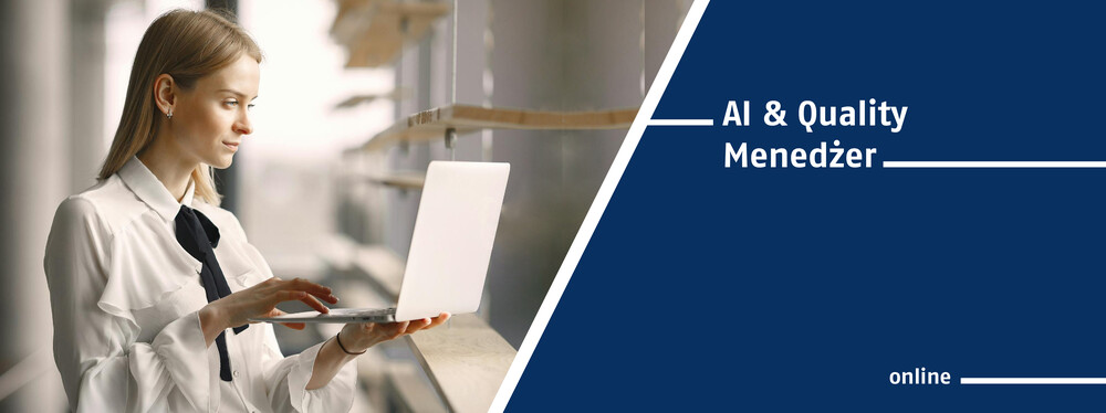 Elegancka businesswoman trzymająca w ręce białego laptopa