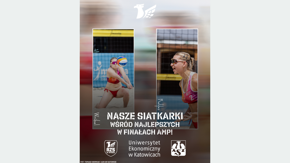 Siatkarki plażowe UE Katowice w Finałach Akademickich Mistrzostw Polski