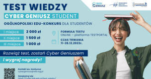 grafika z informacjami o konkursie i wysokością nagród