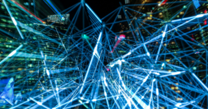 grafika nazwiązująca do sztucznej inteligencji