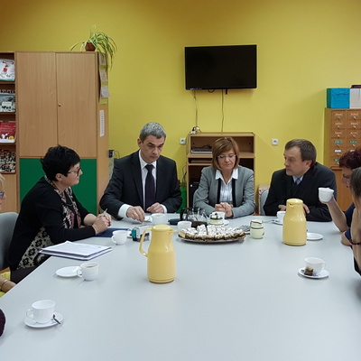 Podpisanie umowy z ZSO w Żorach