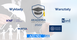 plakat promujący akademię ubezpieczeń