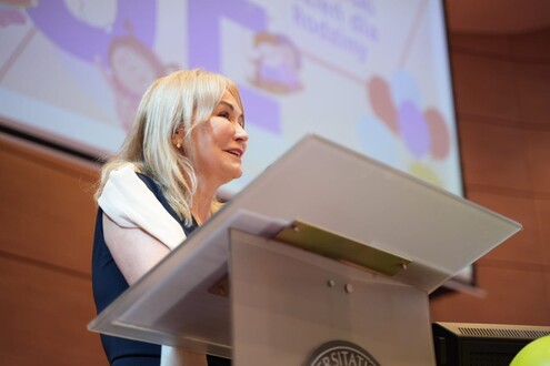 Rector Prof. Celina M. Olszak, Ph.D., D.Sc.