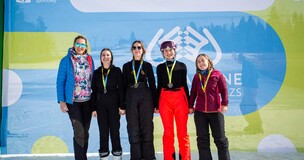 Olga Bębenek, Izabela Błeszyńska, Magdalena Kozubska i Gabriela Prasoł