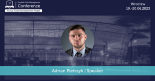 grafika promująca wydarzenie, na której jest Adrian Pietrzyk