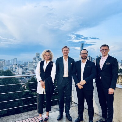 zdjęcie wykonane podczas wizyty kadru UE w Kolumbii