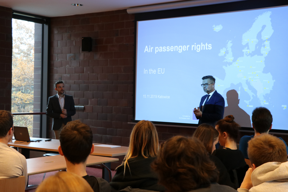 Certyfikowane warsztaty "Air passanger right in EU" [relacja]