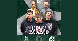 grafika przedstawiająca Nowy Zarząd AZS UE Katowice
