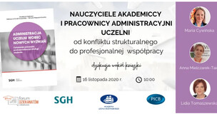 Obrazek przedstawia infografikę zawierającą tytuł, loaga sponsorów oraz opis wydarzenia.