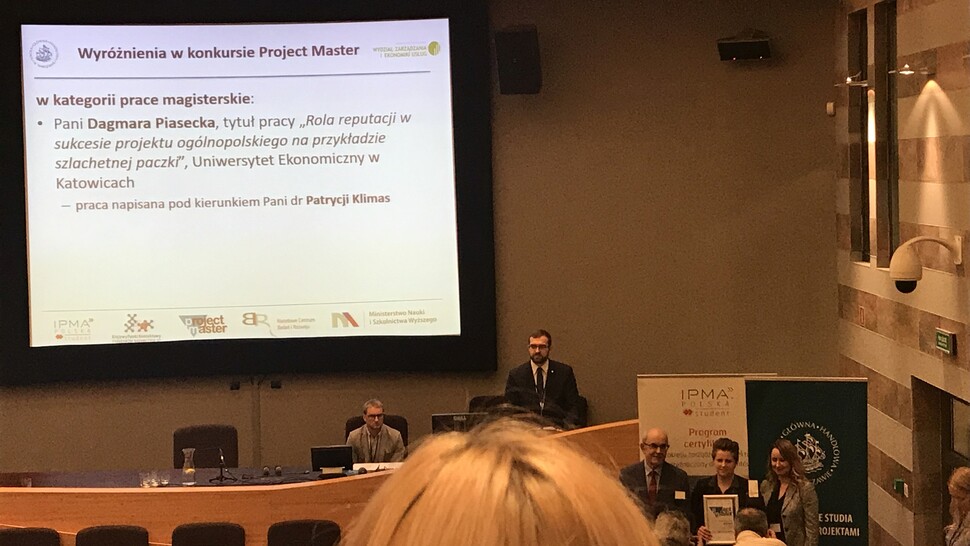 Wyróżnienie International Project Management Institute Polska