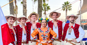 zespół na festiwalu w Meksyku