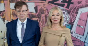 prof. Maciej Nowak oraz prof. Celina Olszak
