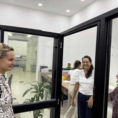 zdjęcie wykonane podczas wizyty kadru UE w Kolumbii