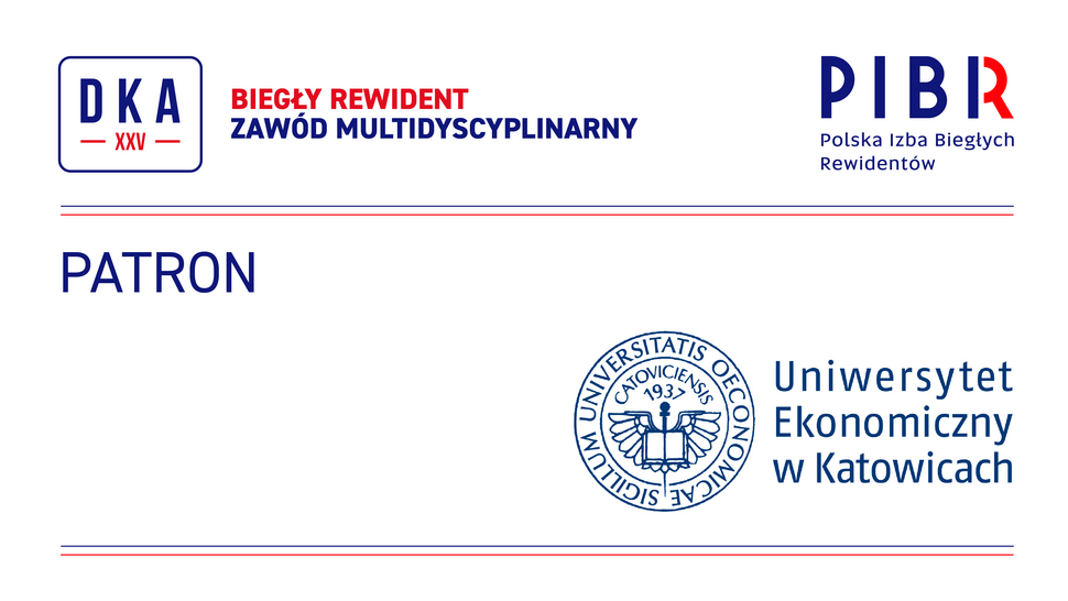 grafika promująca wydarzenie z logo UE Katowice