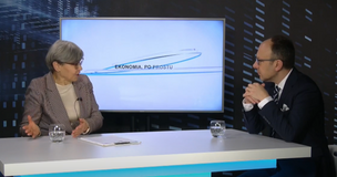 prof. Matuszyńska oraz Gabryś w studiu programu