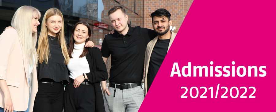 Admissions for the academic year 2021/2022