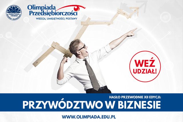 Start 12. edycji Olimpiady Przedsiębiorczości