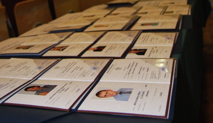 Uroczystość wręczenia dyplomów na Wydziale Zarządzania