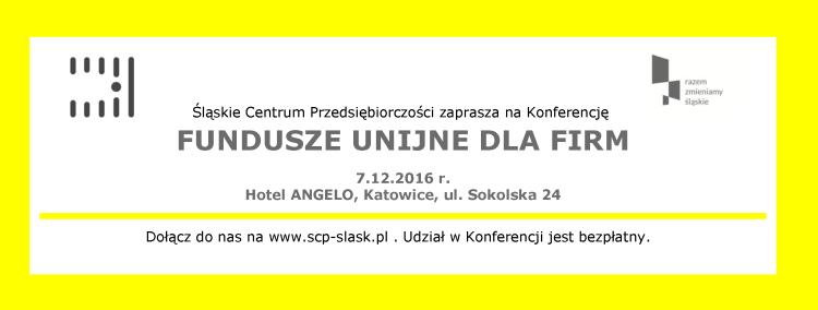 Fundusze Unijne dla Firm - konferencja