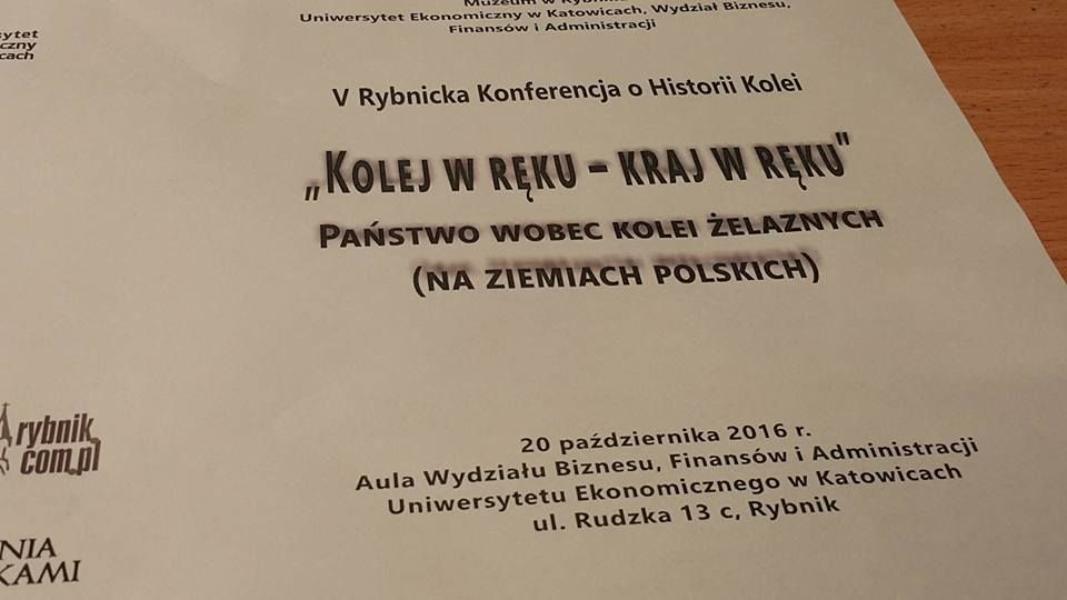 V Rybnicka Konferencja o Historii Kolei