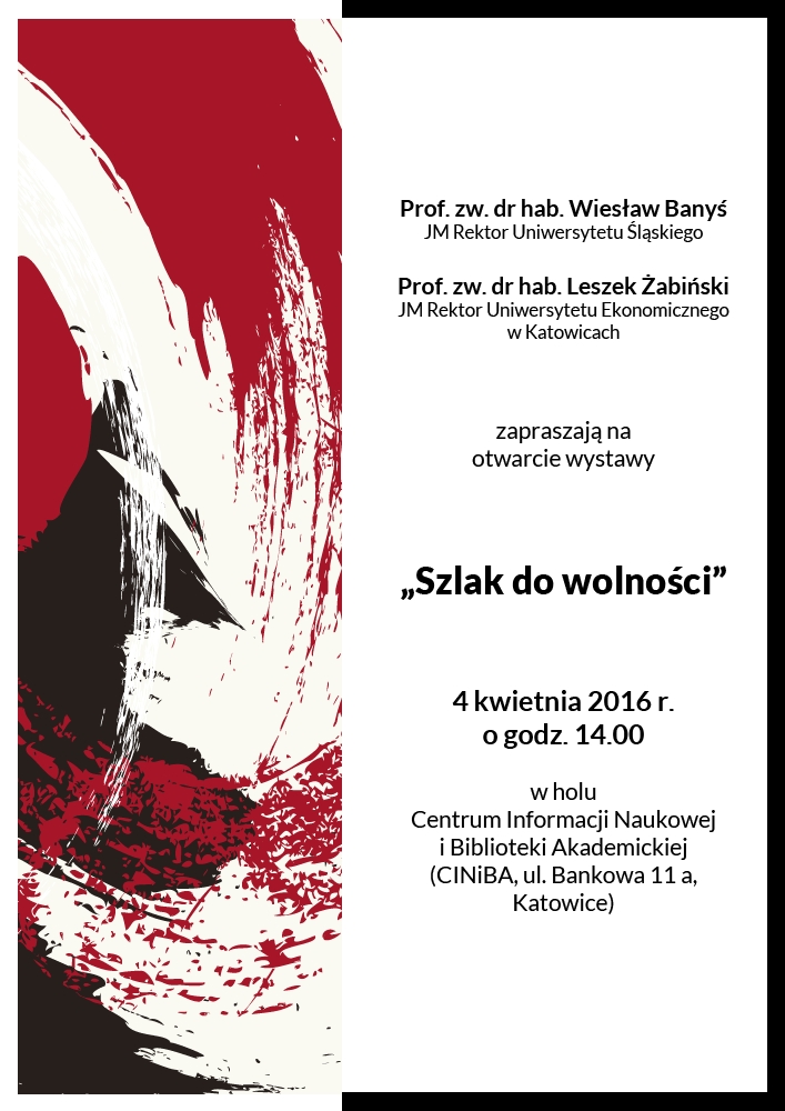 wystawa szlak do wolności