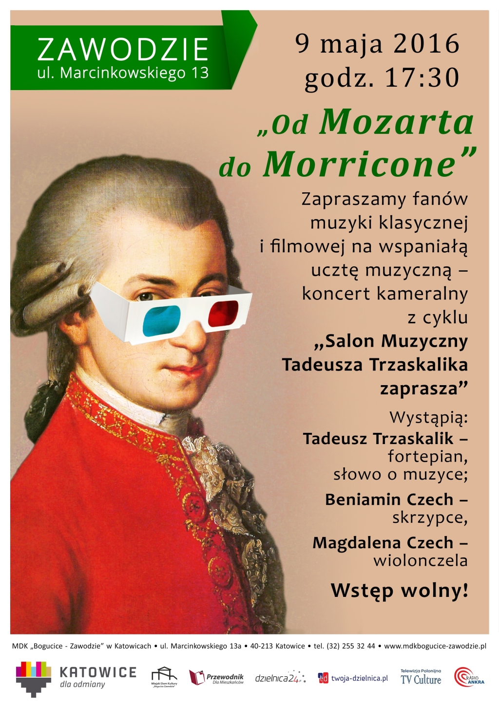 Zapraszamy na Salon Muzyczny Tadeusza Trzaskalika