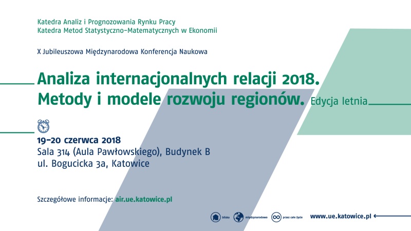 X edycja konferencji pn. "Analiza internacjonalnych relacji 2018"
