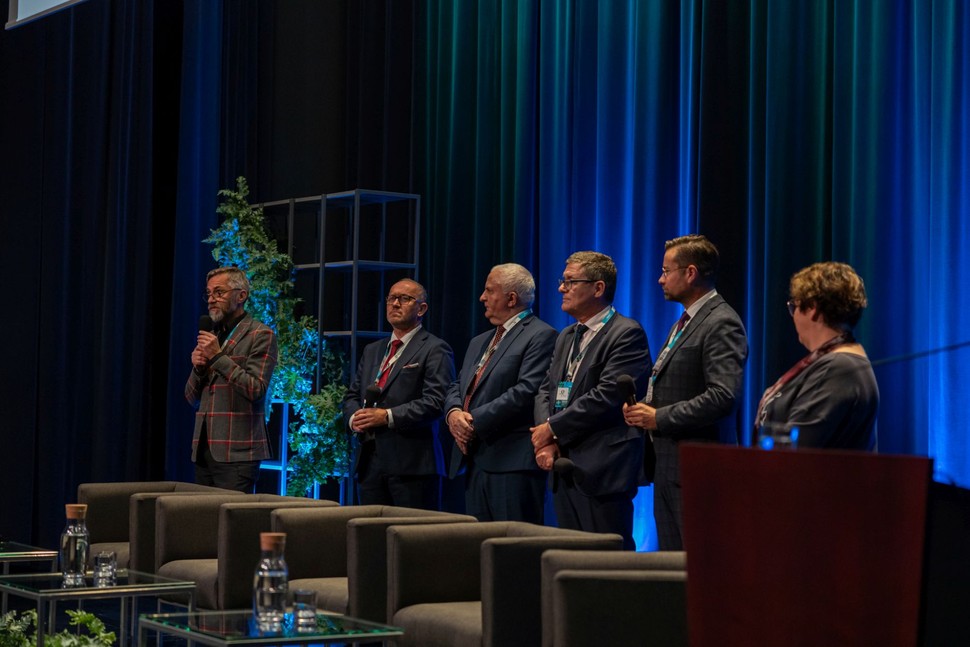 photo from congress with Vice-Rector prof. Sławomir Smyczek